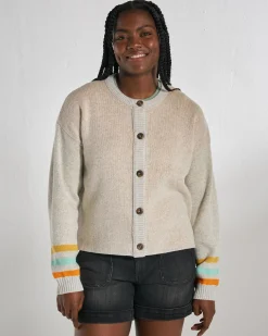Damen Dawner Gestrickter Cardigan