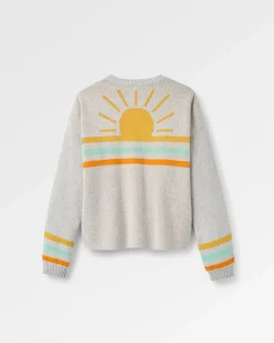 Damen Dawner Gestrickter Cardigan