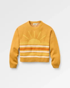 Damen Dawner Gestrickter Pullover