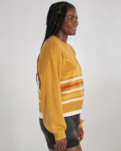 Damen Dawner Gestrickter Pullover
