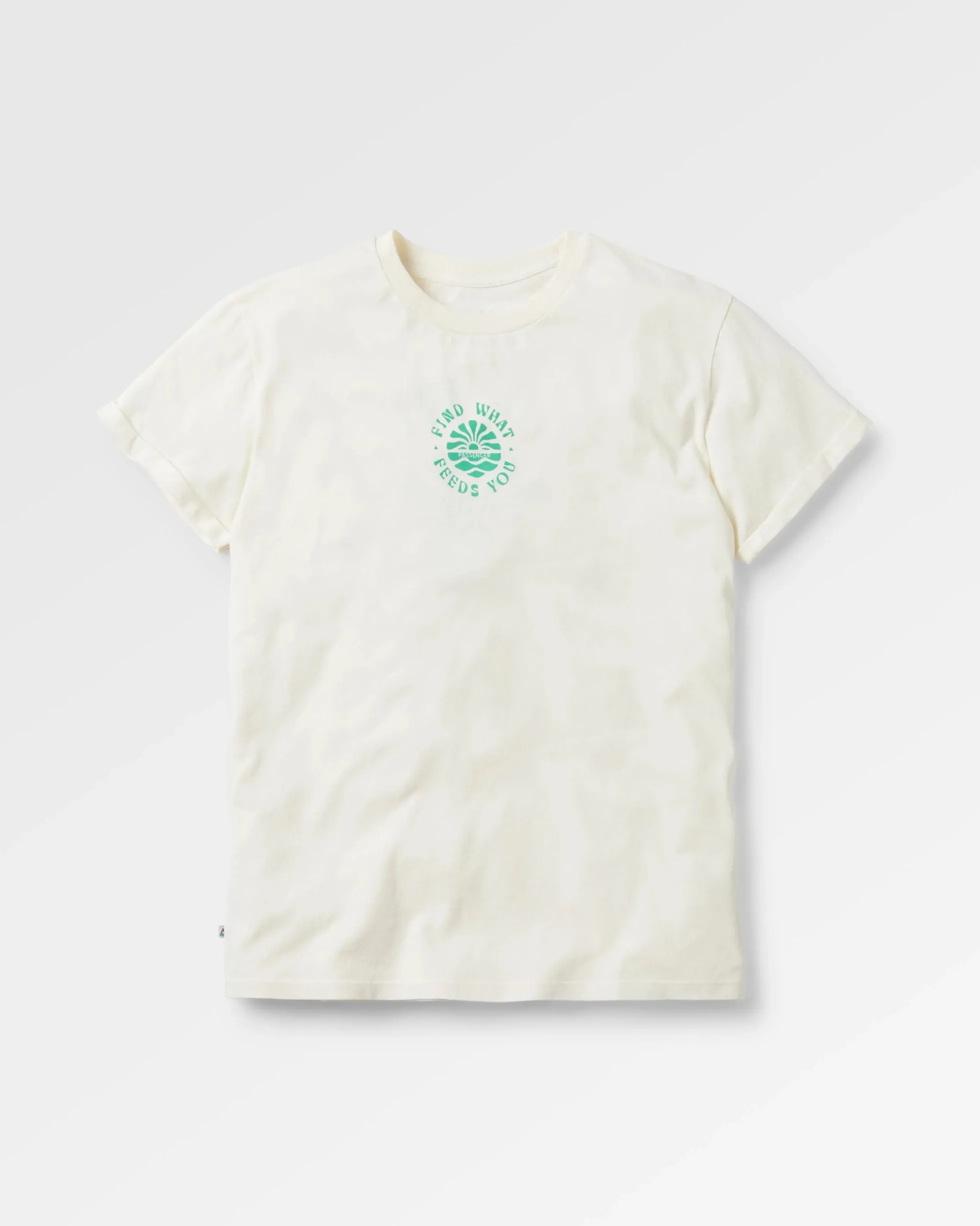 Damen Discovery hochgekrempeltes Ärmel T-Shirt