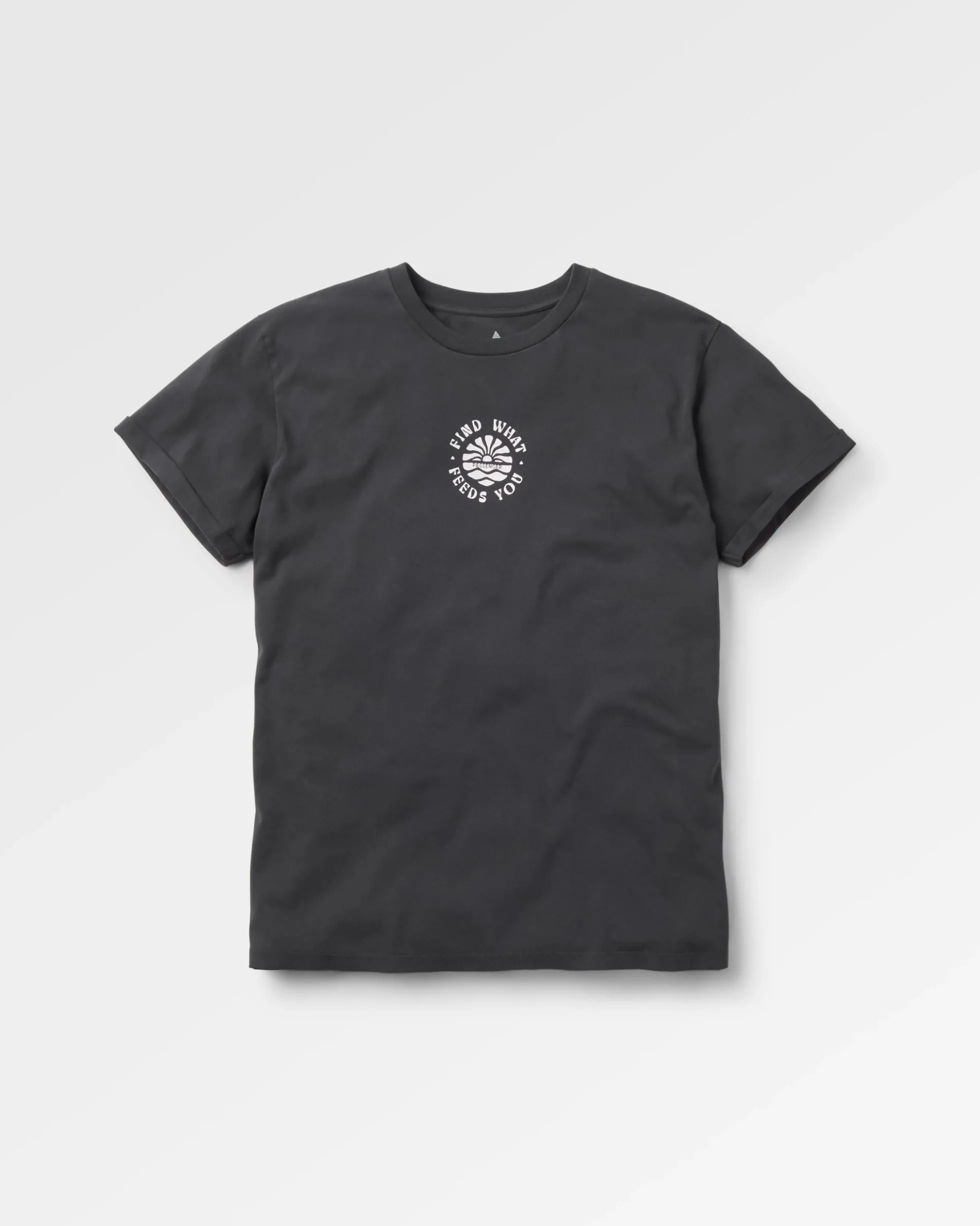 Damen Discovery hochgekrempeltes Ärmel T-Shirt