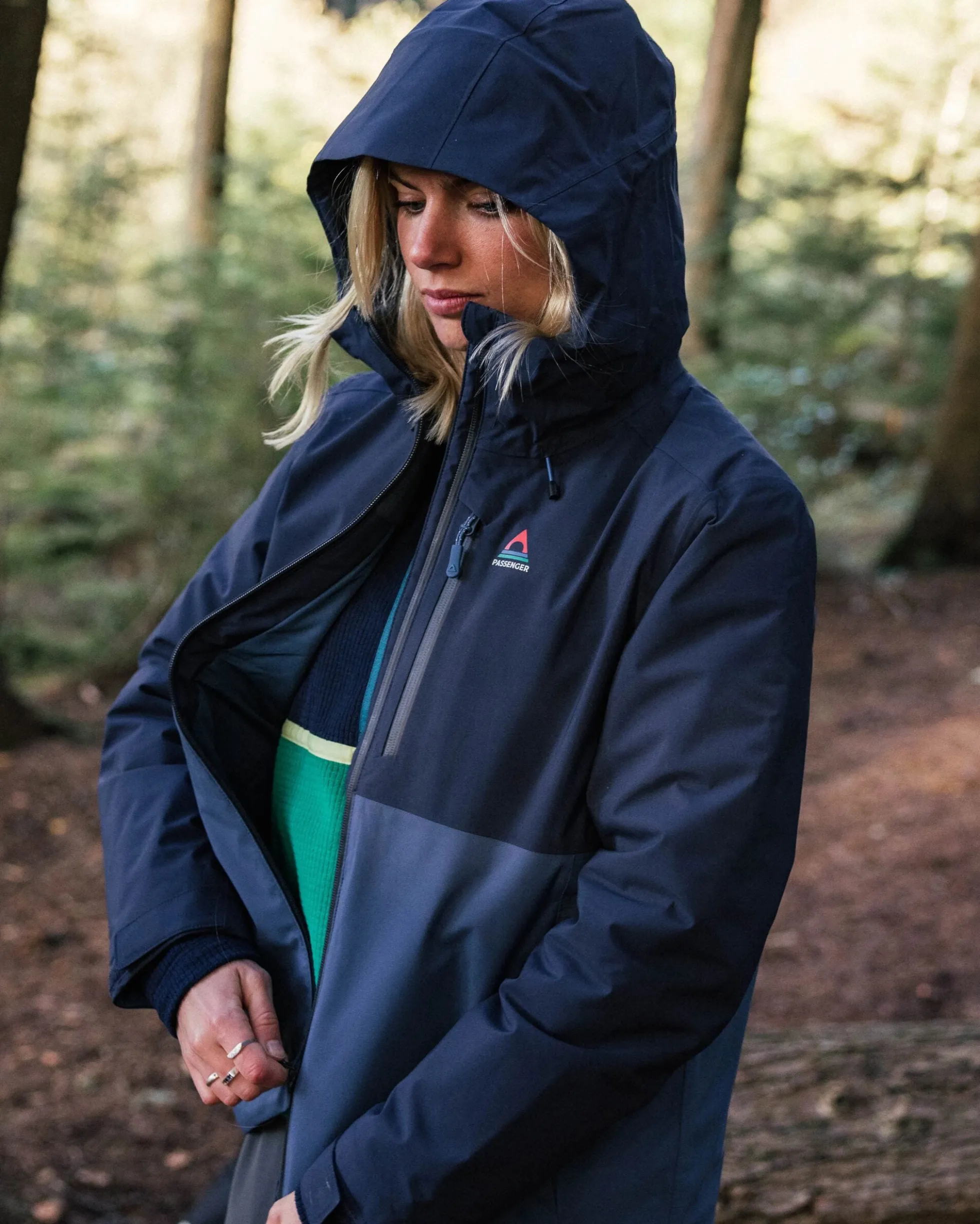 Damen Elevate isolierte wasserdichte Jacke