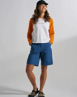 Damen Explore LS Raglan T-Shirt