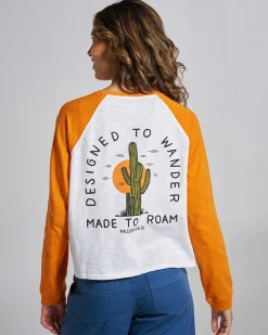 Damen Explore LS Raglan T-Shirt