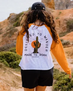 Damen Explore LS Raglan T-Shirt
