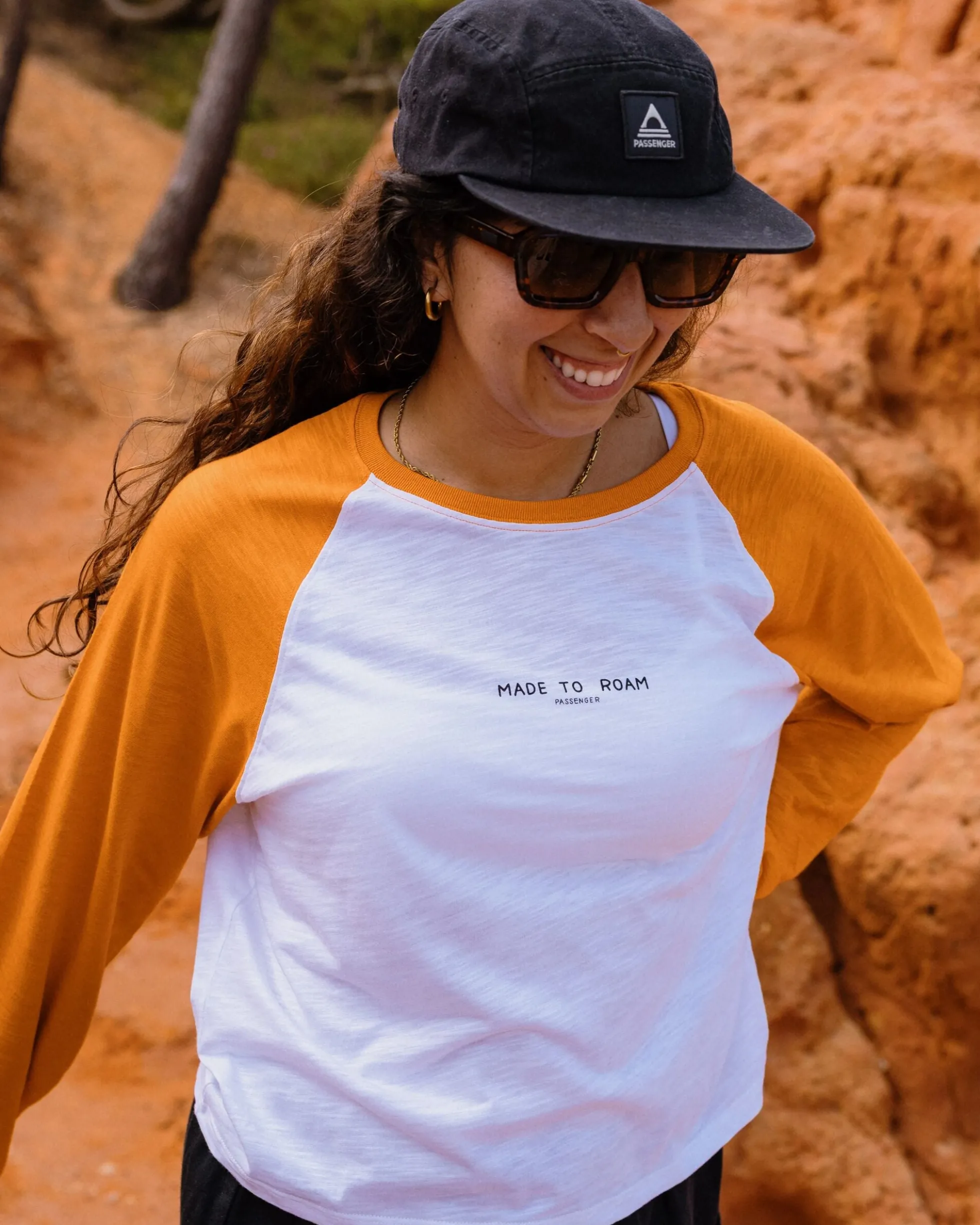 Damen Explore LS Raglan T-Shirt