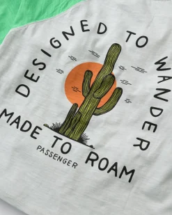 Damen Explore LS Raglan T-Shirt