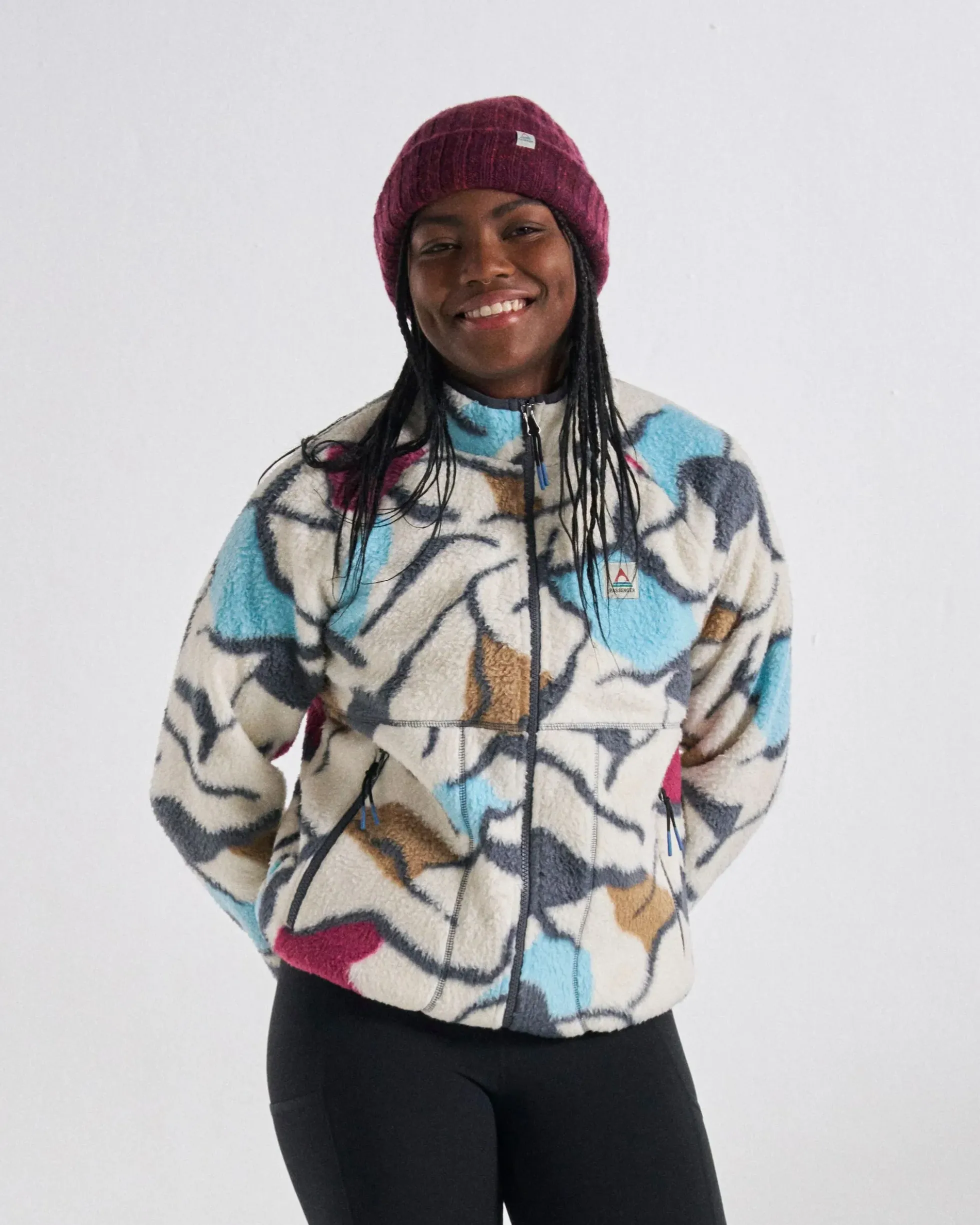 Damen Fairbanks Full Zip Sherpa Fleece mit Reißverschluss