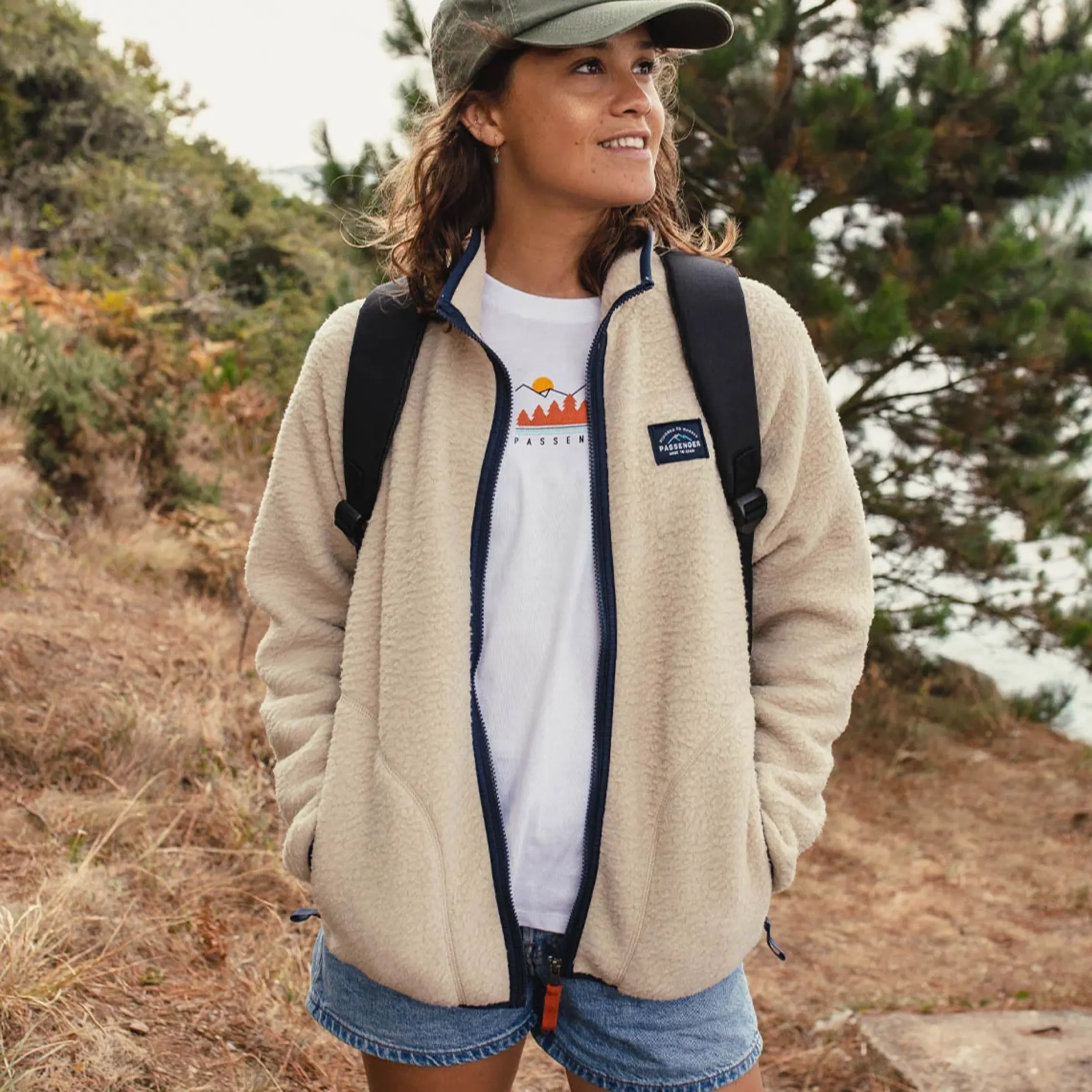 Damen Fairbanks Full Zip Sherpa Fleece