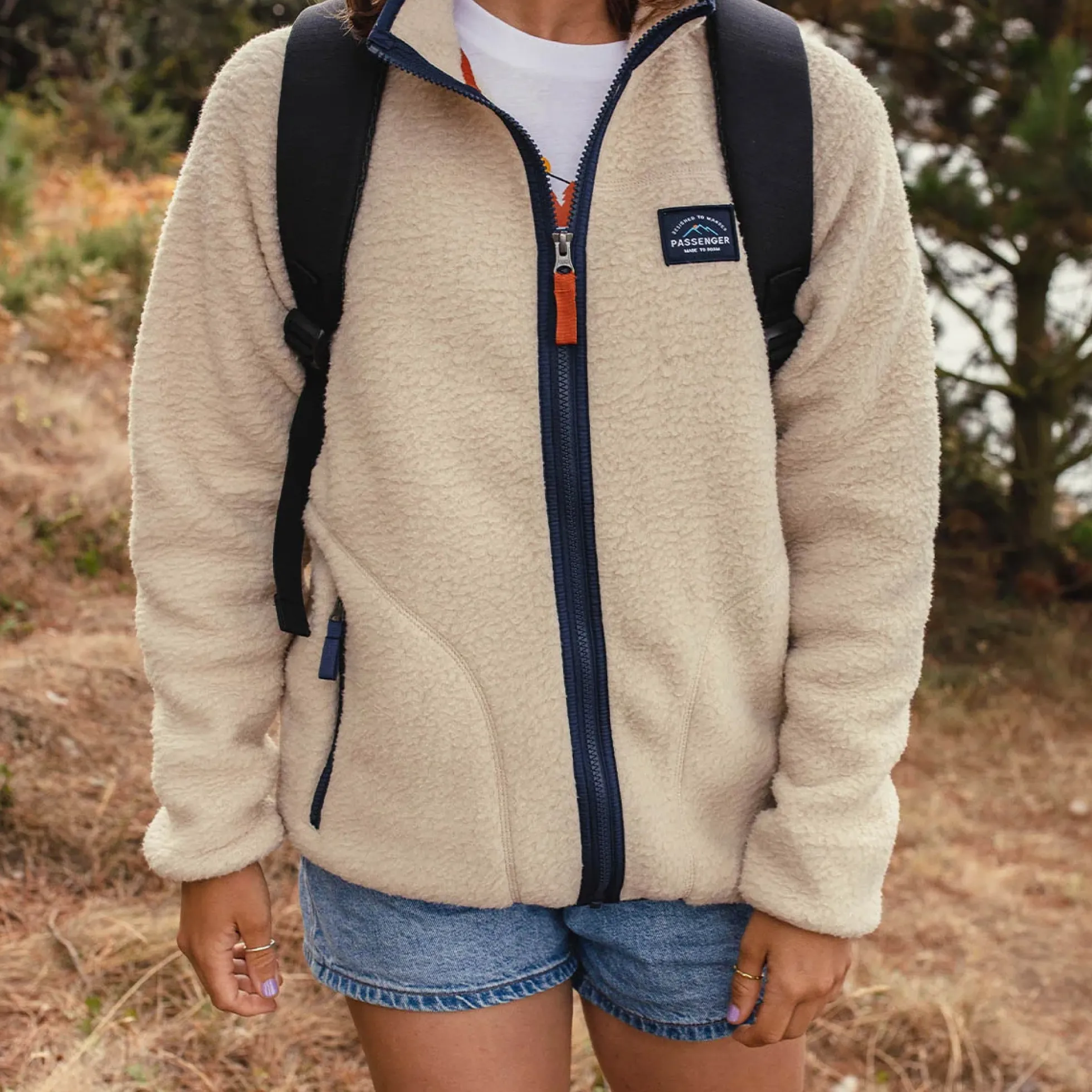 Damen Fairbanks Full Zip Sherpa Fleece