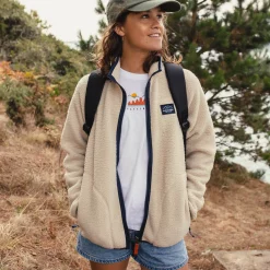 Damen Fairbanks Full Zip Sherpa Fleece