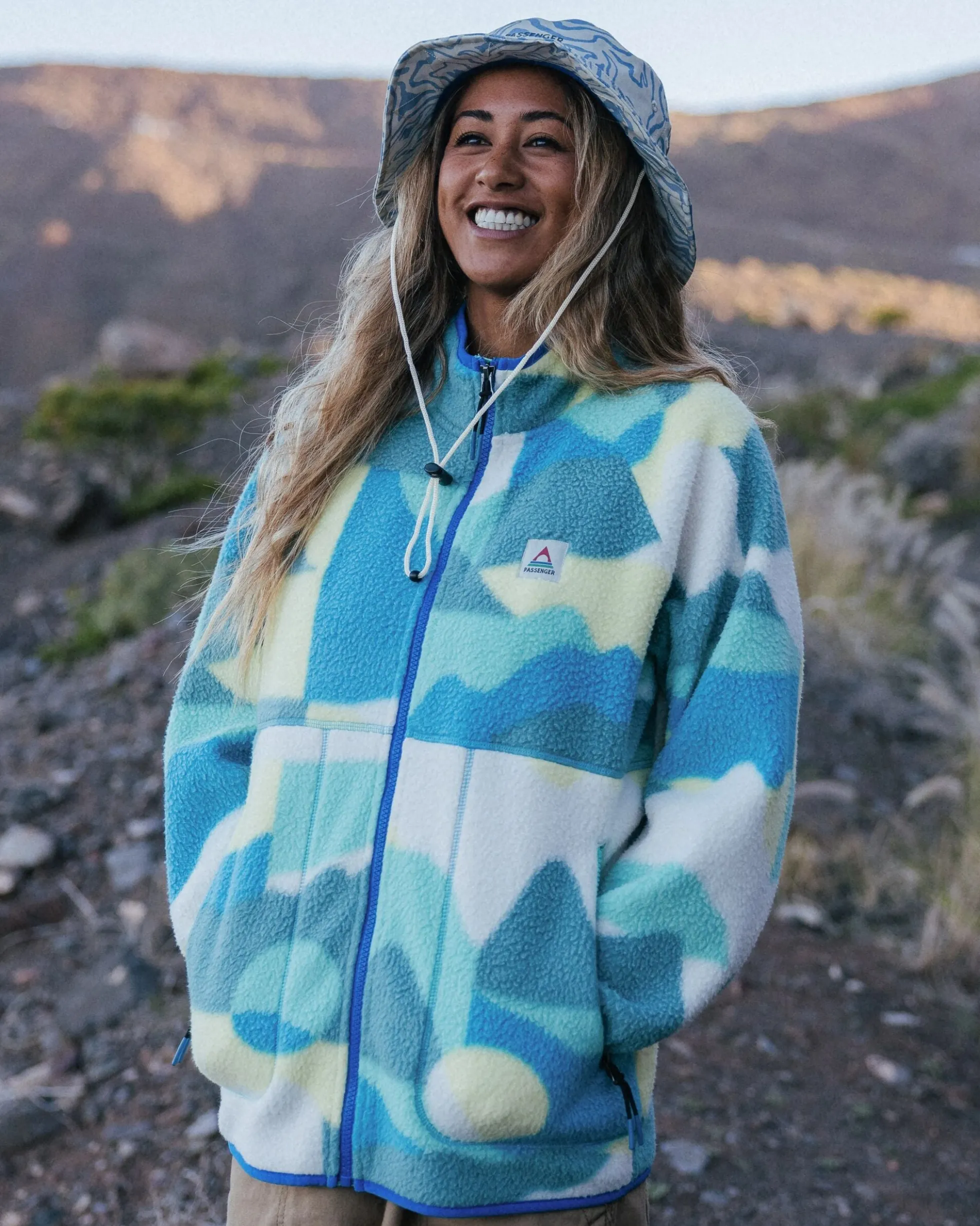 Damen Fairbanks Sherpa-Fleece mit Reißverschluss