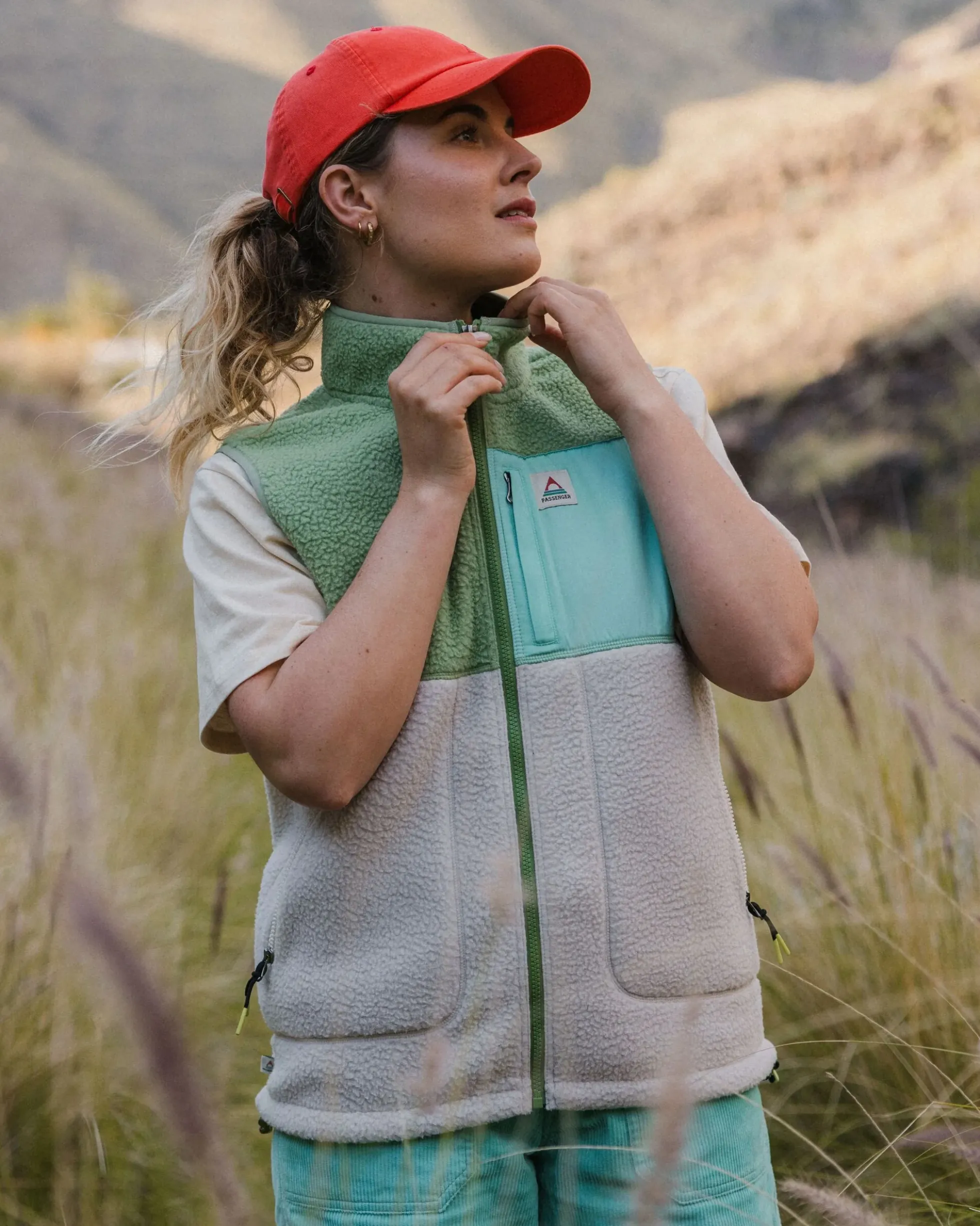 Damen Fairbanks Sherpa Weste