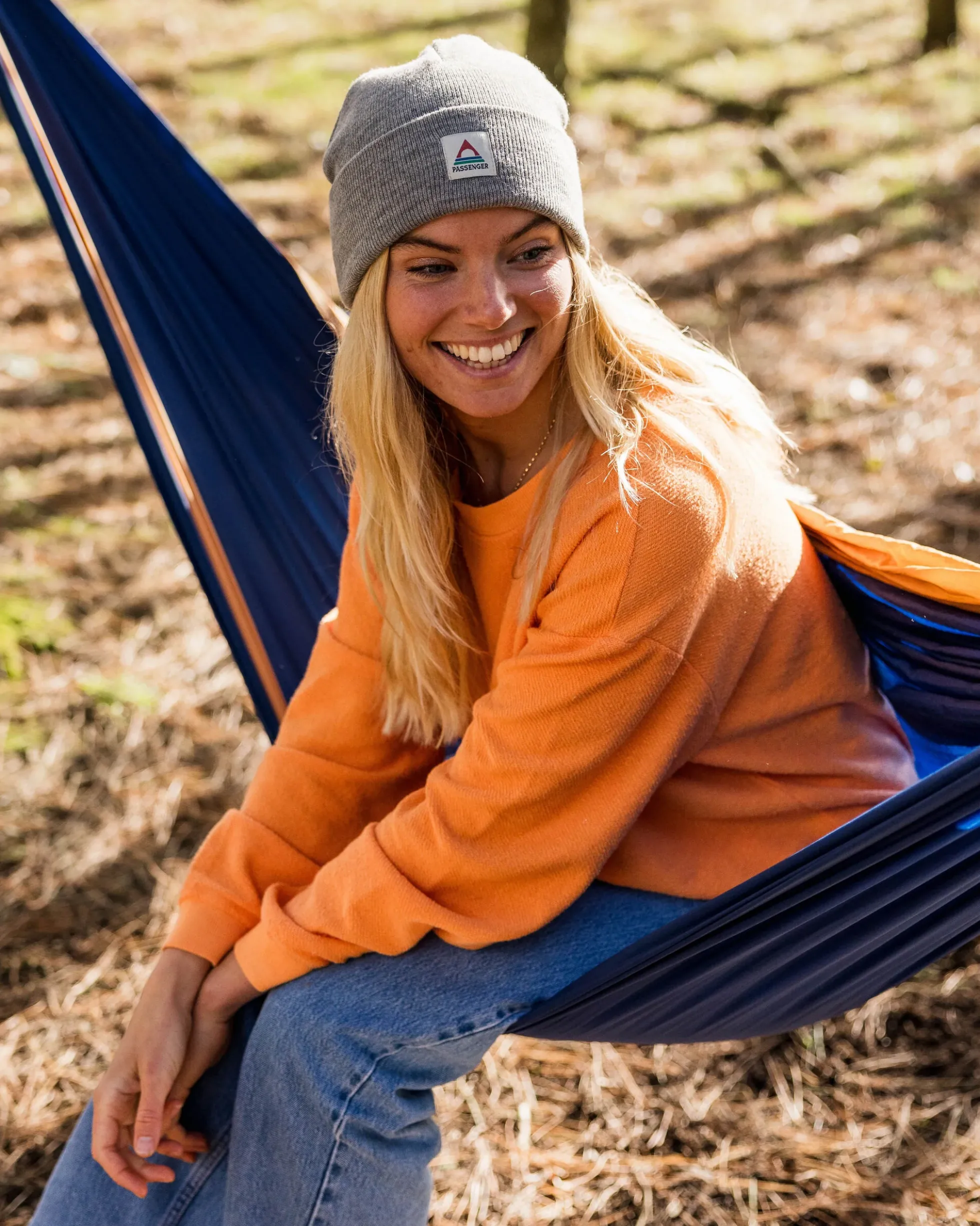 Damen Fauna Bio-Baumwoll Strukturiertes Sweatshirt