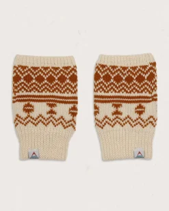 Damen Flurry Fleece-gefütterte fingerlose Fäustlinge