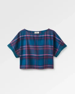 Damen Flurry Gewebtes Top