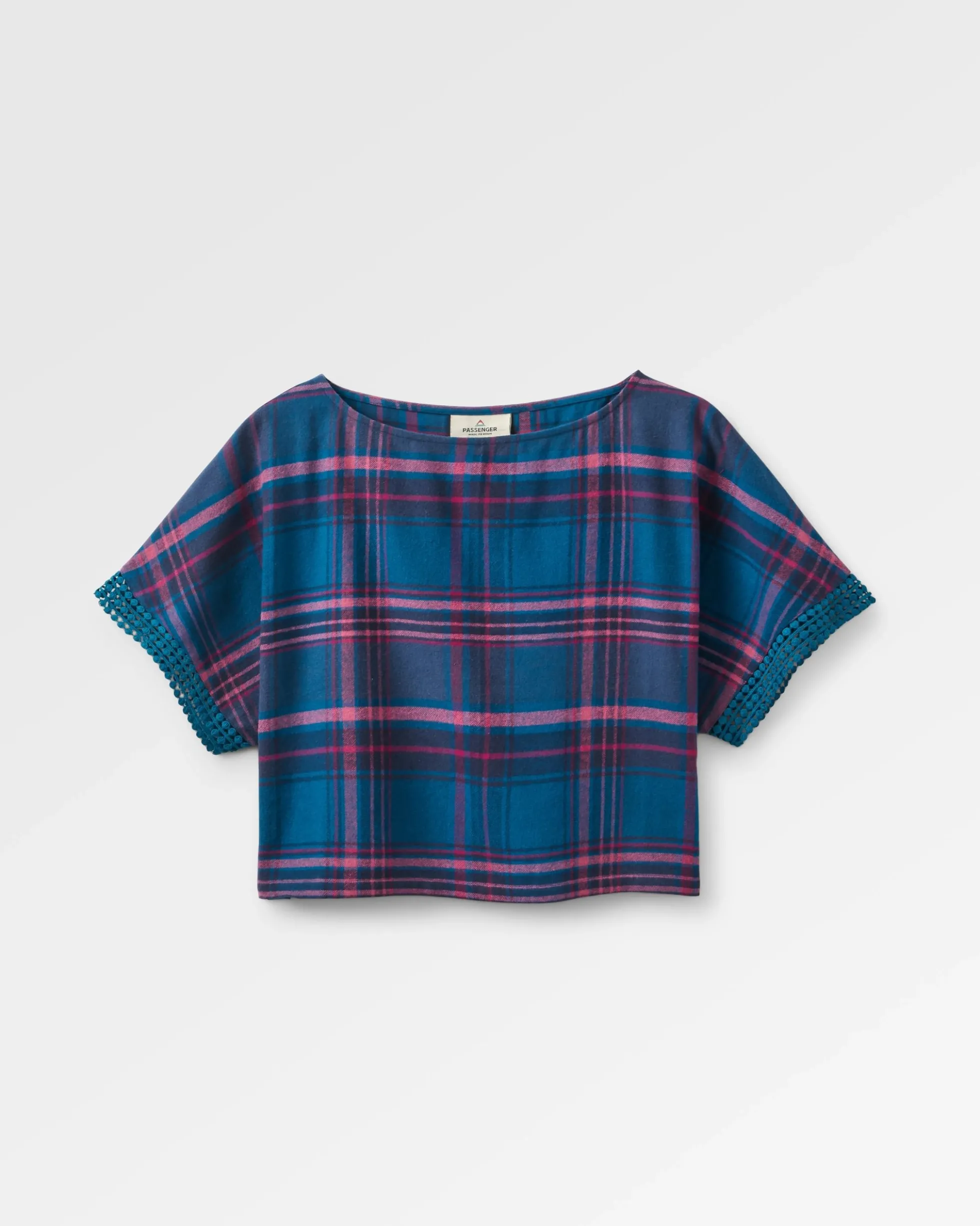 Damen Flurry Gewebtes Top