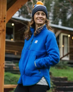 Damen Folksy Sherpa-Fleece