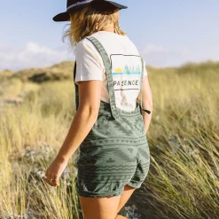 Damen Fun Days Cord Playsuit