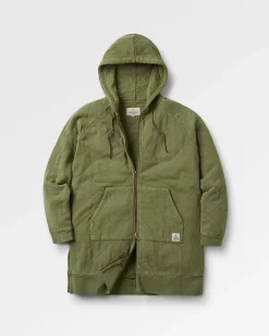 Damen Getaway Gesteppter Full Zip Hoodie