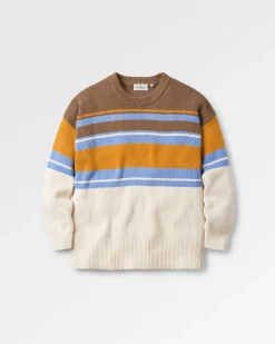 Damen Grasslands Bio-Baumwolle Gestrickter Pullover Oversized