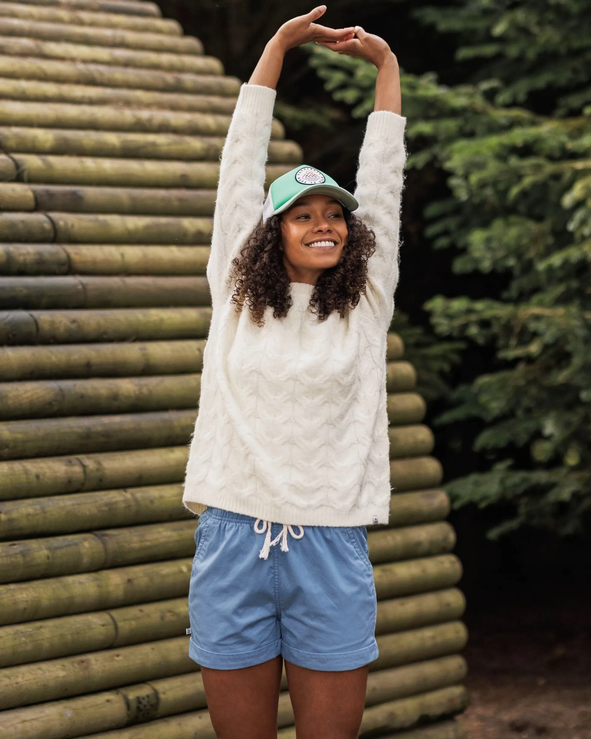 Damen Harvest Gestrickter Pullover