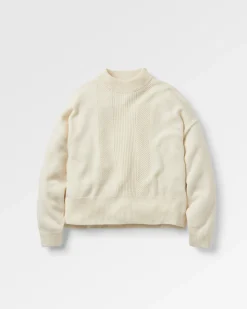 Damen Hideout Übergroßer Bio-Strickpullover