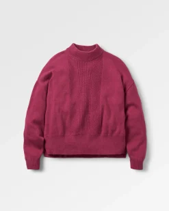 Damen Hideout Übergroßer Bio-Strickpullover