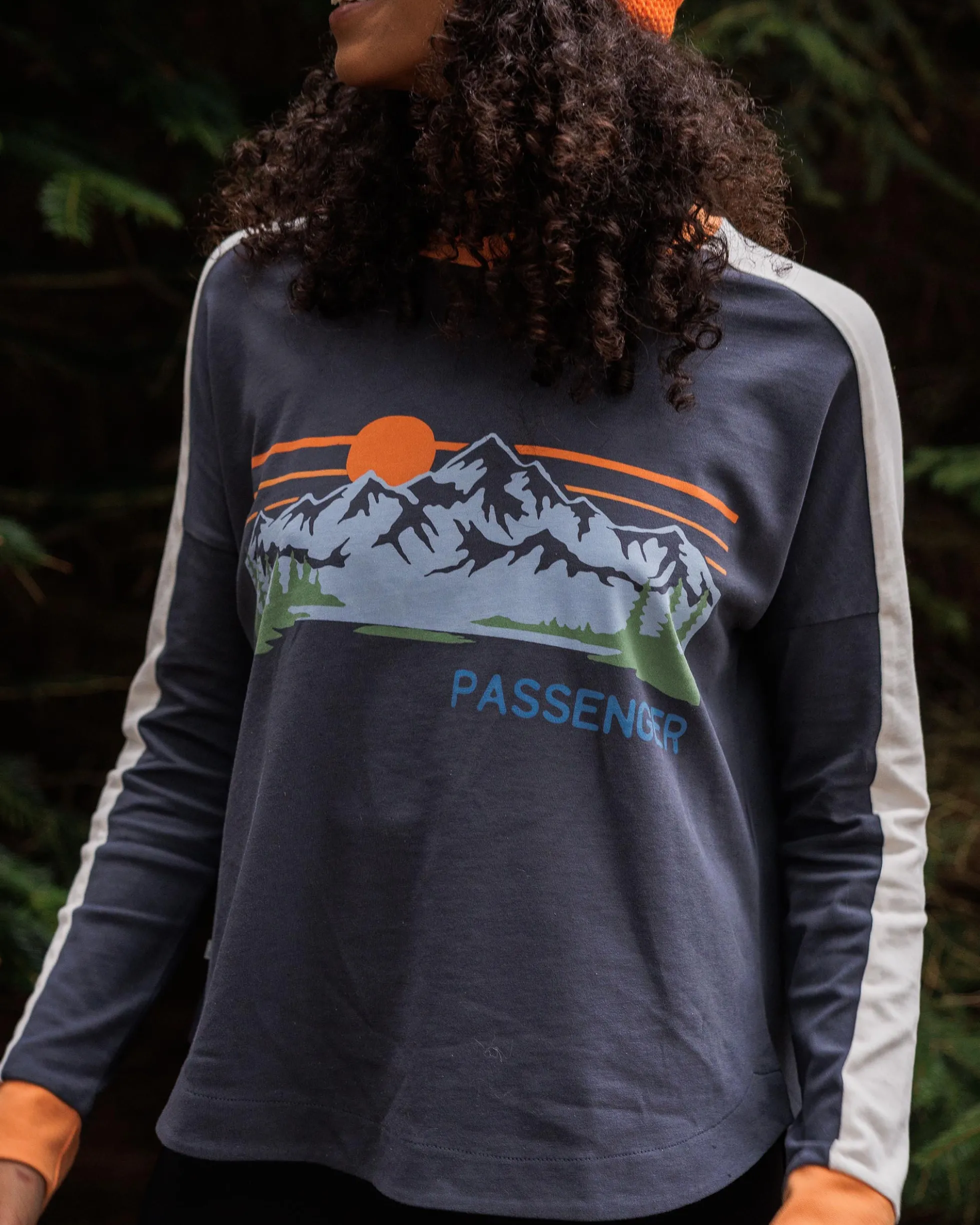 Damen Hilltop Bio-Baumwolle LS T-Shirt