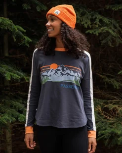 Damen Hilltop Bio-Baumwolle LS T-Shirt
