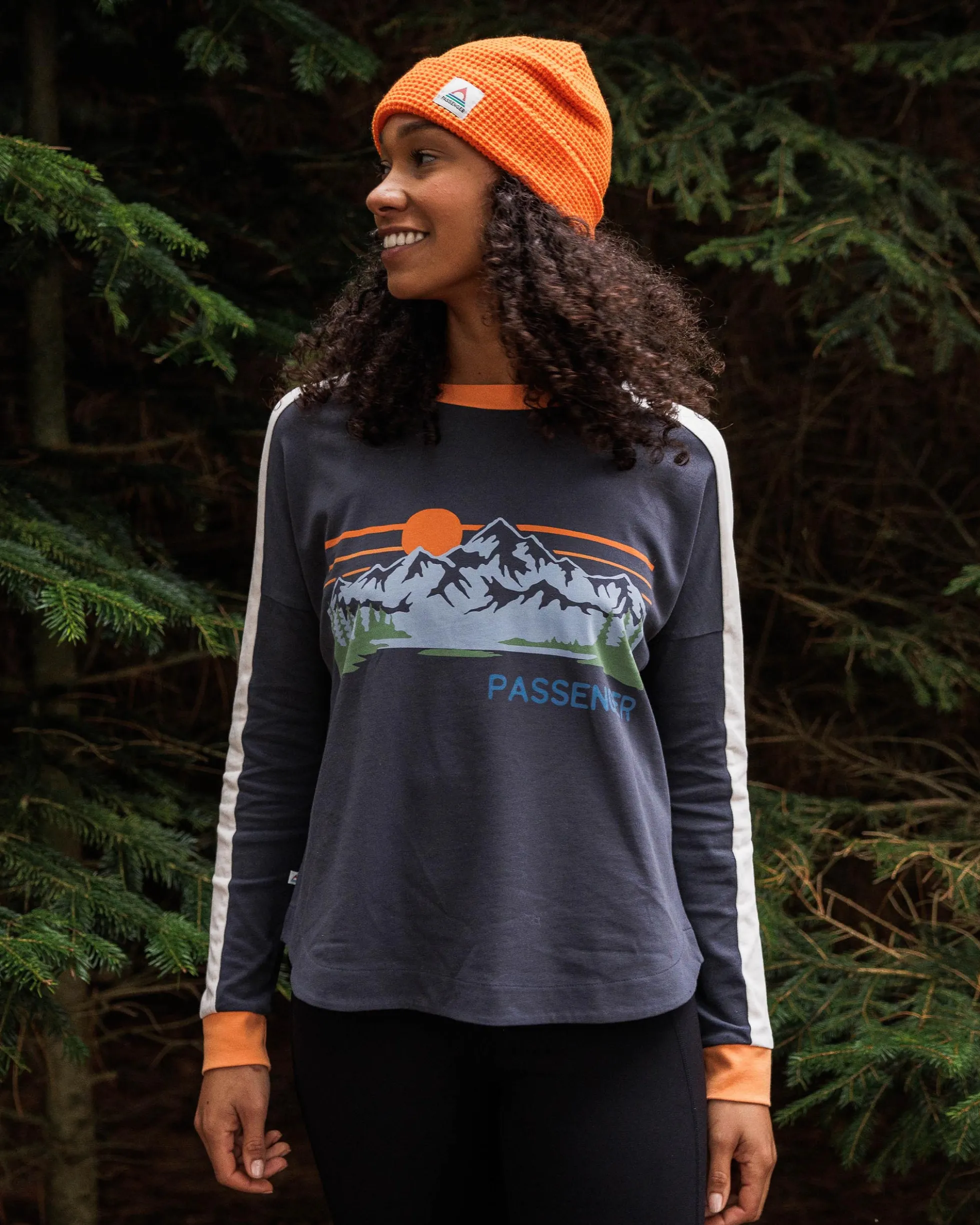 Damen Hilltop Bio-Baumwolle LS T-Shirt
