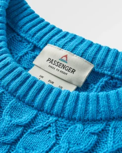 Damen Homely Kurzarm-Strickpullover