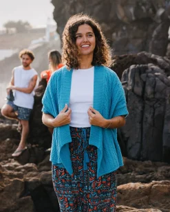 Damen Homely Strickjacke