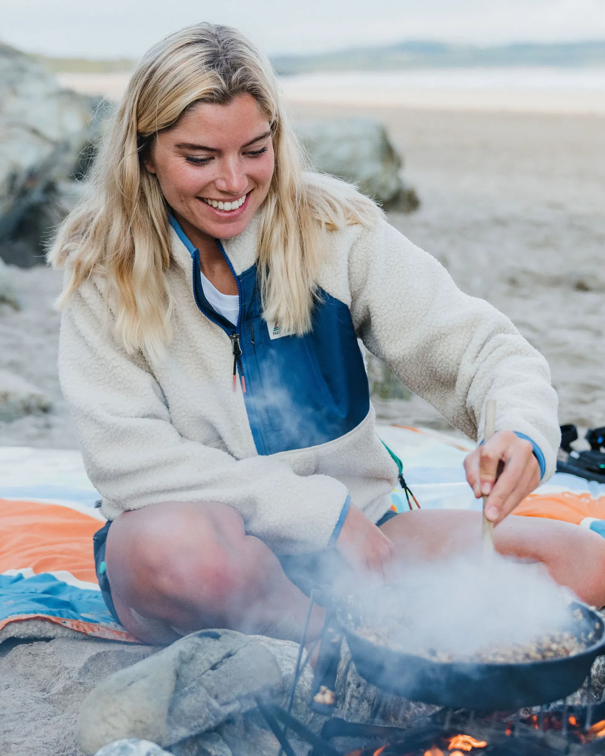 Damen Home Sherpa Fleece