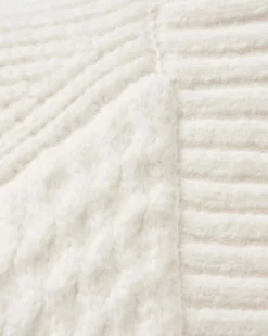 Damen Homey Gestricktes Kabel Cardigan