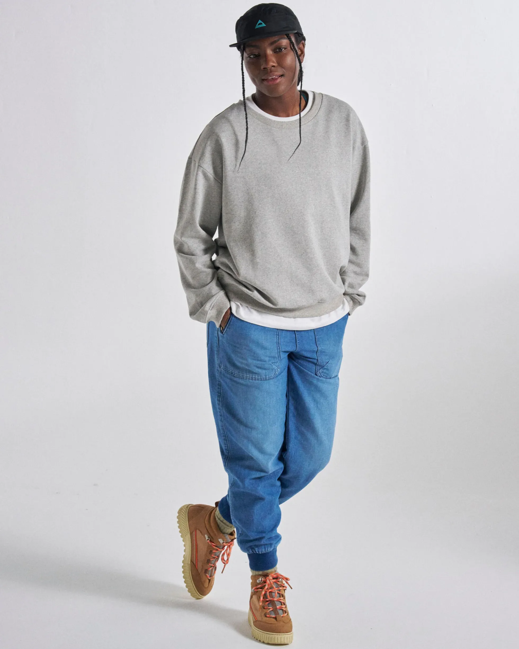 Damen Hydrilla Denim Jogger