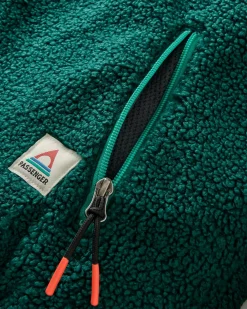 Damen Joy Kapuzen-Sherpa-Fleece mit Reißverschluss