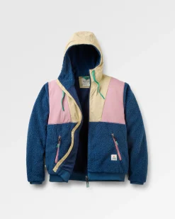 Damen Joy Kapuzen-Sherpa-Fleece mit Reißverschluss