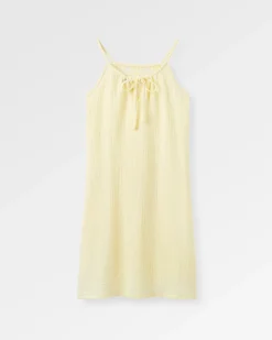 Damen Junipe Kleid – Hellgelb