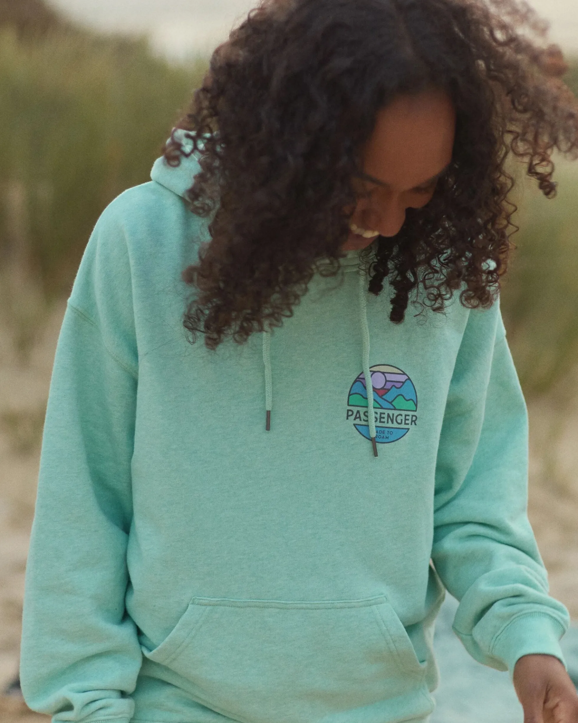 Damen Laidback Natürlicher Hoodie