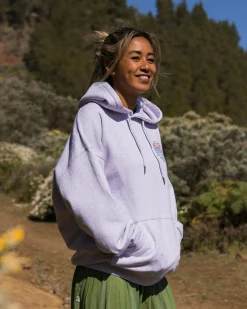Damen Laidback Natürlicher Hoodie