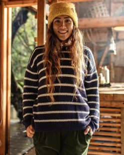Damen Lakewood Bio-Baumwolle Gestrickter Pullover
