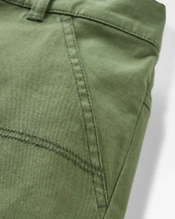 Damen Lani Natürliche Twill Long-Shorts