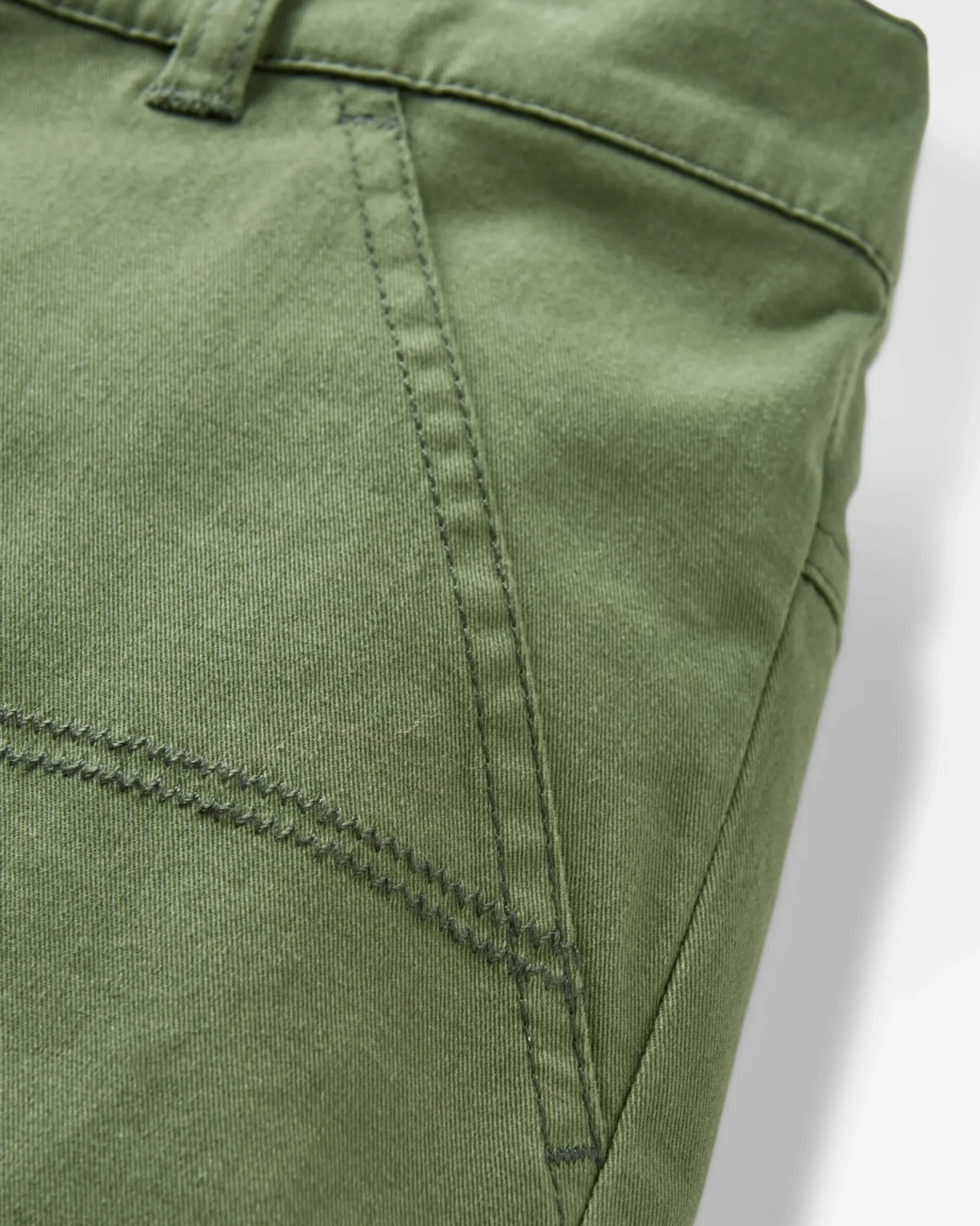 Damen Lani Natürliche Twill Long-Shorts