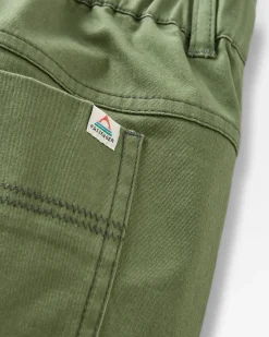 Damen Lani Natürliche Twill Long-Shorts