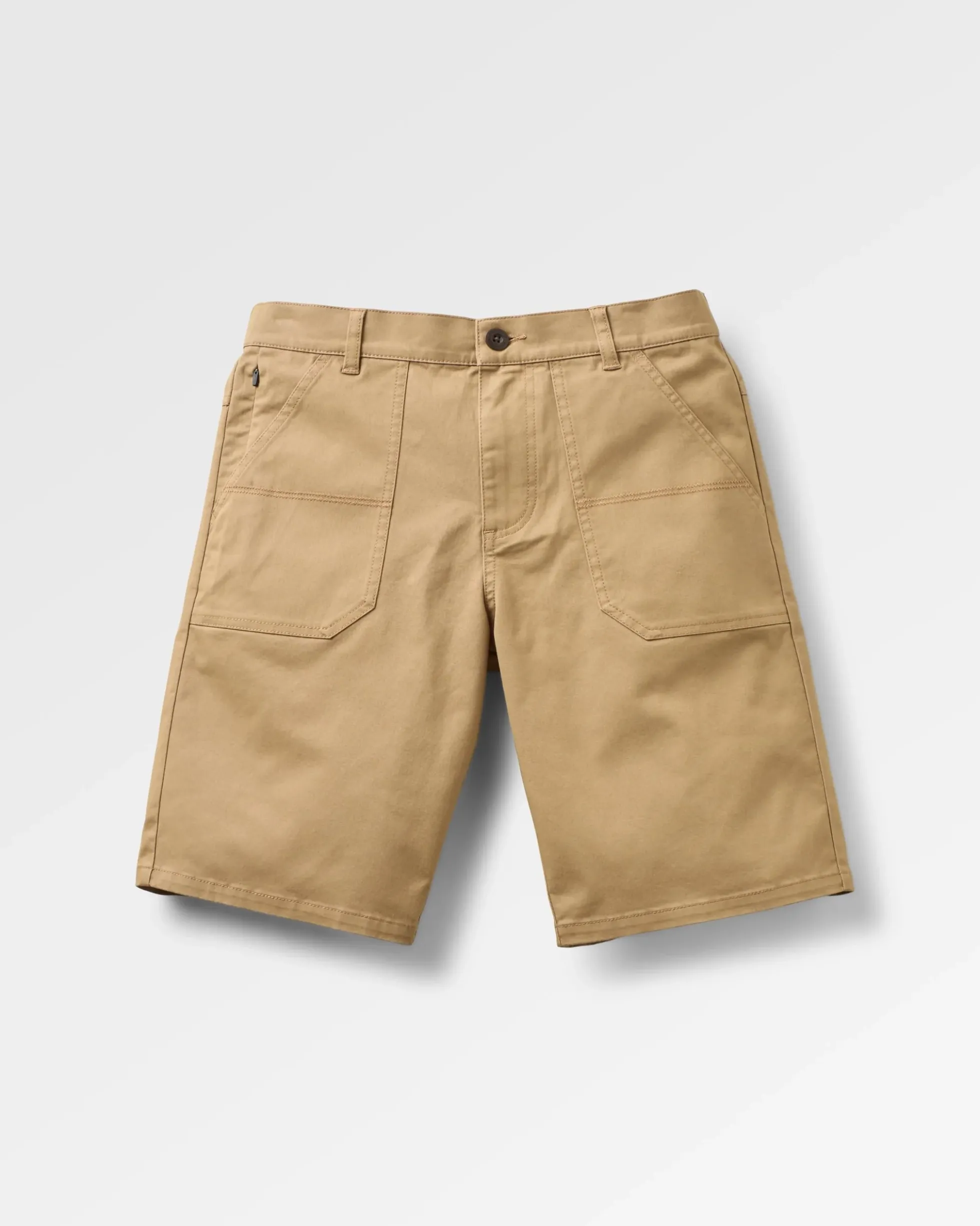 Damen Lani Natürliche Twill Long-Shorts