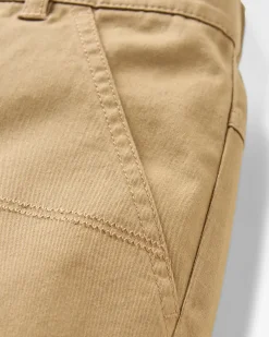 Damen Lani Natürliche Twill Long-Shorts