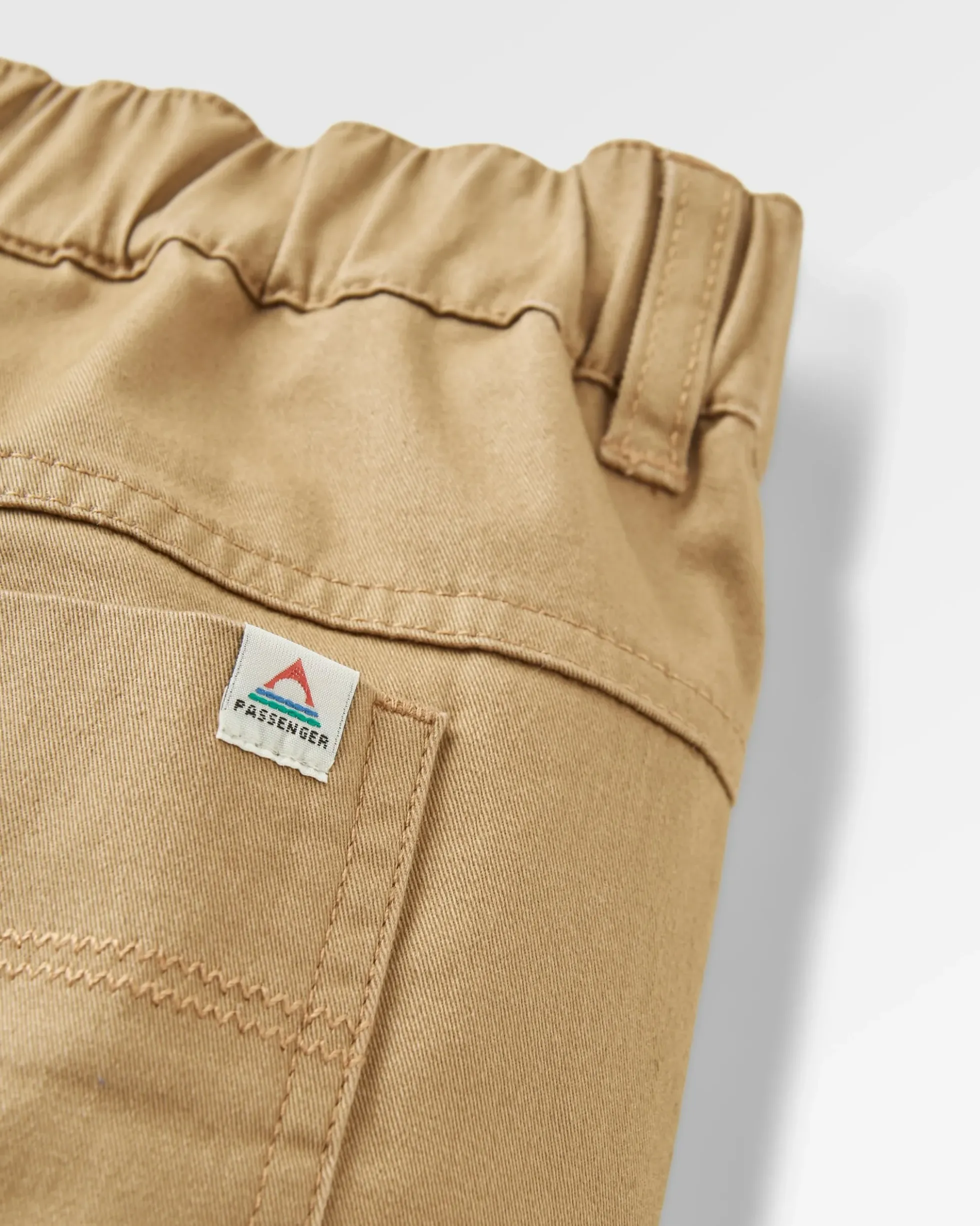 Damen Lani Natürliche Twill Long-Shorts
