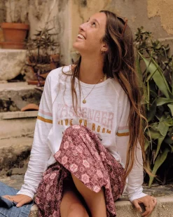 Damen La Sarena Oversized Langarmshirt